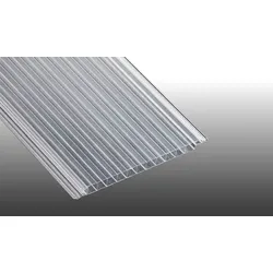 Wand Lichtpaneele aus Polycarbonat in Glasklar - 200 x 2000 / 2500 / 3000 mm - Klick Lichtpaneel