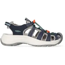 KEEN Astoria West Sandalen, Navy Beveled Glass, 38.5 EU