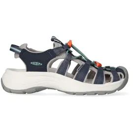 KEEN Astoria West Sandalen, Navy Beveled Glass, 38.5 EU