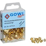 GOWI Office keine Marke 01713.4 Musterbeutelklammern Rundk. gd