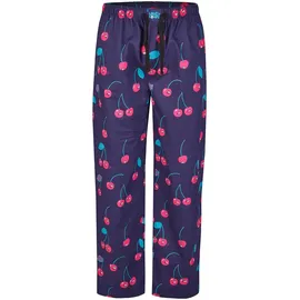 Lousy Livin Pyjamahose Cherries Blau L