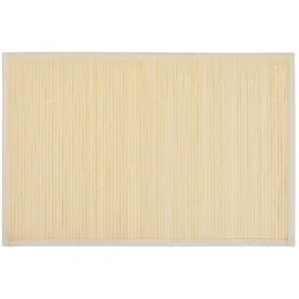 vidaXL 6 Bambus-Platzdeckchen 30 x 45 cm Dunkelbraun