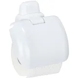 Wenko Toilettenpapierhalter Pur Kunststoff, weiß