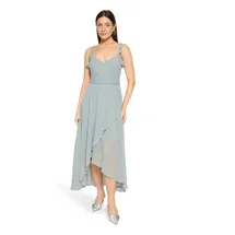 Vera Mont Abendkleid Wickel-Design Smoky Salvia 36
