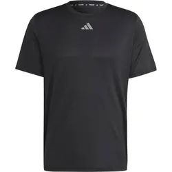 ADIDAS Herren Shirt HIIT Slogan Training, BLACK/LUCLIM, L