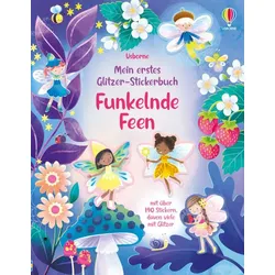 dtv Mein erstes Glitzer-Stickerbuch: Feen