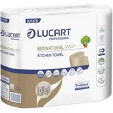 Lucart EcoNatural Maxi XXL Küchenrollen Recycling 2-lagig havanna 1 Pack = 30 Rollen