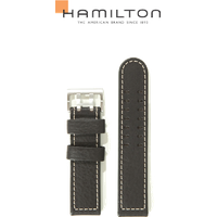 Hamilton Leder Khaki Field Chrono - Band-set Leder-braun-22/22 H690.715.105 - braun