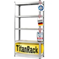 karatcommercial Schwerlastregal Grizzly Verzinkt Höhe: 200 cm Breite: 100 cm