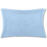 BestLivings Kissenhülle Kuschel 40x60cm hellblau - babyblau ohne Füllung
