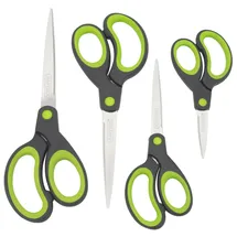 Rapesco RAPESCO® Scheren-Set Soft Grip, 4 St.