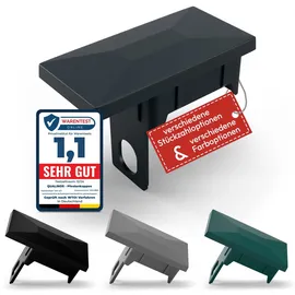 qualinos Pfostenkappe 60 x 40 mm Grün/Kunststoff