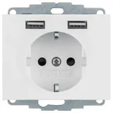 Berker USB-Steckdose 1 Weiß 1 St.