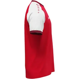 Jako Dynamic Kurzarm, rot/weiß/dunkelrot, 116