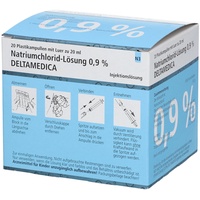 DELTAMEDICA GmbH Natriumchlorid-lösung 0,9% Deltamedica Luer Pl.
