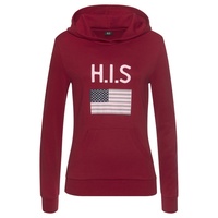 H.I.S. H.I.S Kapuzensweatshirt Damen rot Gr.40/42