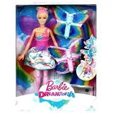 Barbie Dreamtopia Regenbogen Königreich Magische Flügel Fee (FRB08)