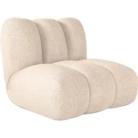 LeGer Home by Lena Gercke Sessel Priya Polyester Bouclé 102,5 x 83 x 106,5 cm Beige