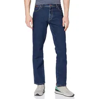 Wrangler Texas Stretch Jeans Dark Stone Blue 42 30