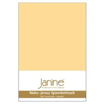 JANINE 5007 Mako-Feinjersey 180 x 200 - 200 x 200 cm vanille