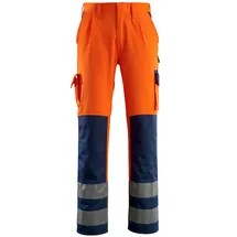 Mascot Safe Compete Warnschutzhose Olinda Gr. 25 orange/marine