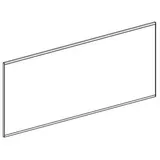 Geberit Option Plus Square Lichtspiegel 160x70x3.5cm, Aluminium eloxiert