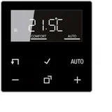 Jung A1790DSW LB-Management Raumthermostat-Display, Serie AS/A, schwarz