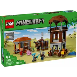 LEGO® MinecraftTM 21278 Ein Verwüster am Plünderer-Außenposten