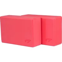 Avento Yoga Block - Set Mit 2 Stück - Pink