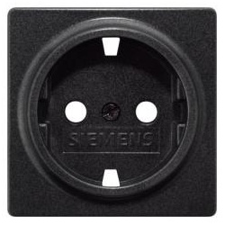 Siemens Steckdosenabdeckung für Ersatz (carbonmetallic)