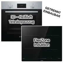 Bosch TELESKOPAUSZUG + Gorenje Induktionskochfeld autark 60cm