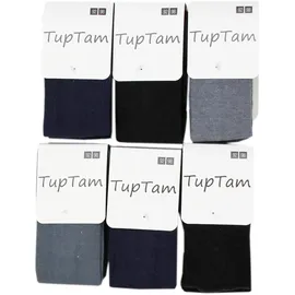 TupTam Baby Jungen Strickstrumpfhose 6er Pack, Farbe: Farbenmix 3, Größe: 116-122 - 116-122