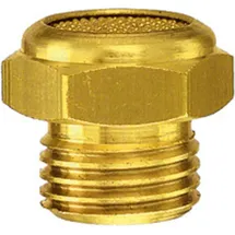 Riegler Sinterbronce-Schalldämpfer, flach, M5 a., SW 8