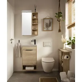 Schildmeyer Waschtisch Mads 45,5 x 78 x 27,5 cm Braun
