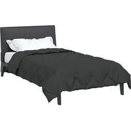 vidaXL Sommerdecke Anthrazit 220 x 140 cm Mikrofaser