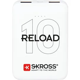SKROSS 1400130 - Powerbank, 10000 mAh, weiß