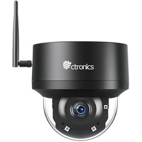 ctronics 5MP PTZ Überwachungskamera Aussen mit 2,4GHz/5GHz Dualband WiFi, WLAN Dome IP Kamera Outdoor mit Menschliche Erkennung, Automatische Verfolgung, 355°/90° Schwenkbar, 32 GB SD-Karte Enthalten