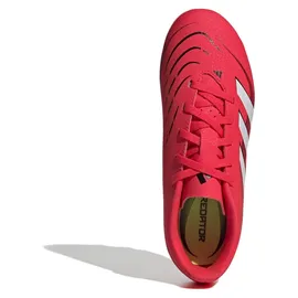 adidas Predator Club FG/MG Kinder Lucid Red/Cloud White/Core Black 35
