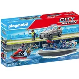 Playmobil Polizei Polizeijagd im Wasser 71570