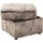 DOMO collection Polsterhocker Bahia Mikrofaser 58 x 42 x 58 cm Braun
