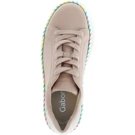 Gabor Leder-Sneakers in rosa, / 6 UK