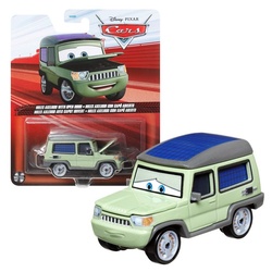 Disney Cars Spielzeug-Rennwagen Miles Axelrod Y0485 Disney Cars Cast 1:55 Autos Mattel