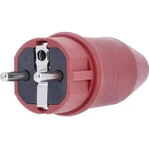 as - Schwabe AS Schwabe 62290 Schutzkontaktstecker 230V Rot