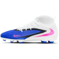 Nike Phantom 6 High Club MG/FG Herren Racer Blue/Pink Blast/White 39