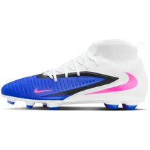 Nike Phantom 6 High Club MG/FG Herren Racer Blue/Pink Blast/White 39