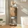 [en.casa] Namsskogan Badezimmerschrank 35 x 115 x 25 cm Walnussoptik