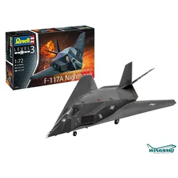 Revell Flugzeuge F-117A Nighthawk Stealth Fighter 1:72 03899