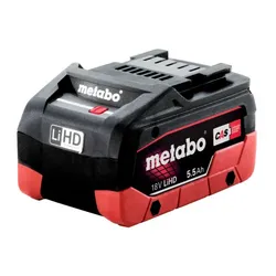 Metabo 625368000, Akku, Hohe Lithium-Ionen-Dichte (LiHD), 5,5 Ah, 18 V, Metabo,