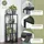 bremermann Blumenhocker 30 x 30 x 90 cm Schwarz