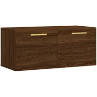 VidaXL Wandschrank Braun Eichen-Optik 80x36,5x35 cm Holzwerkstoff Modell 3